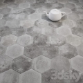 CIR MIAMI ESAGONA DUST GREY 24x27,7 YETI GRUPPO WARSZAWA