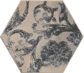 CIR MIAMI COLLINS ESAGONA BLUE 24x27,7 YETI GRUPPO WARSZAWA