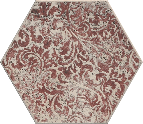CIR MIAMI COLLINS ESAGONA RED 24x27,7 YETI GRUPPO WARSZAWA