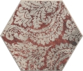 CIR MIAMI COLLINS ESAGONA RED 24x27,7 YETI GRUPPO WARSZAWA