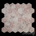 CIR MIAMI COLLINS ESAGONA RED 24x27,7 YETI GRUPPO WARSZAWA