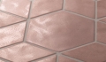 CIR MATERIA PRIMA ESAGONA PINK VELVET 24x27,7 YETI GRUPPO WARSZAWA