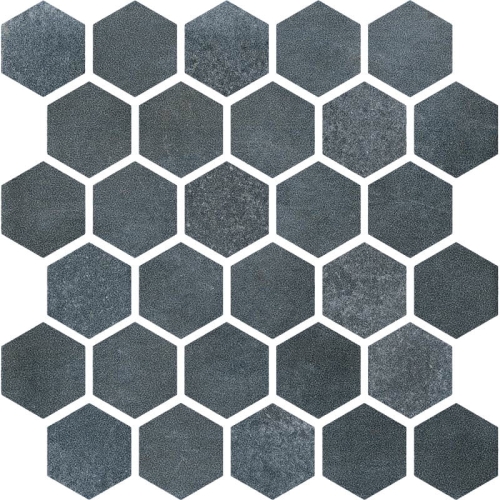 CIR MATERIA PRIMA MOSAICO ESAGONA NAVY SEA YETI GRUPPO WARSZAWA