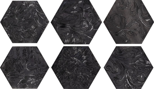 CIR FUORITONO FUORIDAMASCO NERO S/6 24x27,7 YETI GRUPPO WARSZAWA