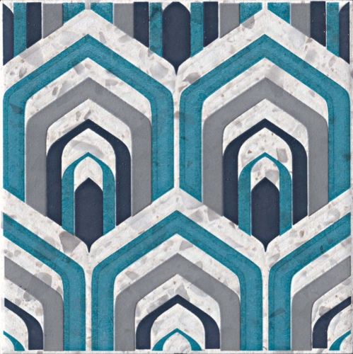 CIR VENEZIA PAVONA TURCHESE 20x20 YETI GRUPPO WARSZAWA