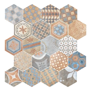 CIR NEW ORLEANS ESAGONA FRENCH QUARTER ROYAL 24x27,7 1049601 Płytka Gresowa