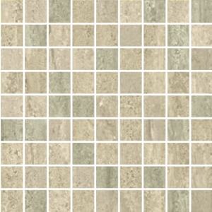 SERENISSIMA TRAVERTINI DUE MOSAICO BEIGE 30x30 LUX-RETT 1074329 Płytka gresowa