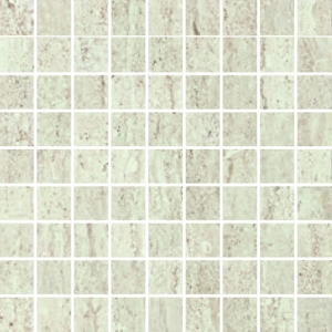 SERENISSIMA TRAVERTINI DUE MOSAICO BIANCO 30x30 LUX-RETT 1074330 Płytka gresowa