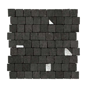 SERENISSIMA STUDIO 50 MOSAICO RANDOM CORVINO 30x30 RETT 1069310 Płytka gresowa