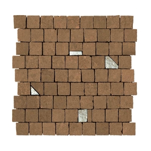 SERENISSIMA STUDIO 50 MOSAICO RANDOM TERRACOTTA 30x30 RETT 1069315 Płytka gresowa