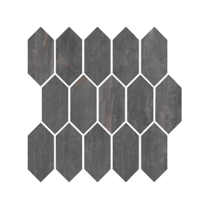SERENISSIMA FOSSIL MOSAICO LOSANGA PIOMBO 30x30 LUX-RETT 1066639 Płytka gresowa