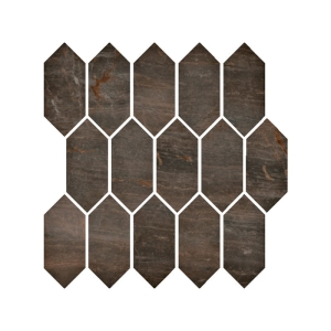 SERENISSIMA FOSSIL MOSAICO LOSANGA BRUNO 30x30 RETT 1066640 Płytka gresowa
