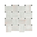 SERENISSIMA FOSSIL MOSAICO BASKET PERLA 30x30 - YETI GRUPPO WARSZAWA