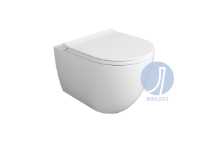 SIMAS VIGNONI MISKA RIMLESS PODWIESZANA BIAŁA  XS VI28/F85