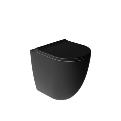 Simas Vignoni miska wc stojąca nero matt Rimless XS - Yeti Gruppo Warszawa