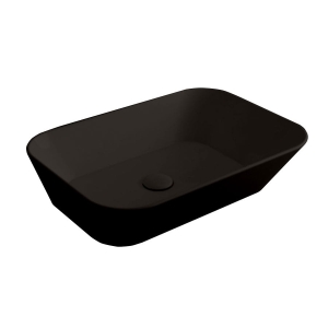 SIMAS  WAVE UMYWALKA NABLATOWA NERO MATT 60x42 WA04