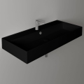 SIMAS AGILE UMYWALKA NABLATOWA/ PODWIESZANA NERO MATT 101x46  - YETI GRUPPO WARSZAWA
