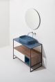 SIMAS FOLIO UMYWALKA NABLATOWA NAVY MATT 60x40 - YETI GRUPPO WARSZAWA