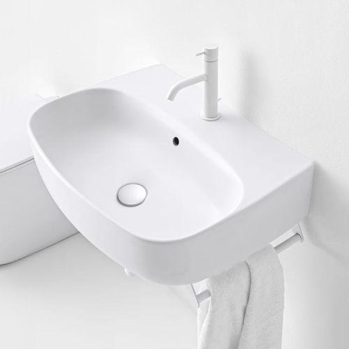 KERASAN NOLITA UMYWALKA PODWIESZANA/ NABLATOWA BIANCO MATT 60x45 - YETI GRUPPO WARSZAWA