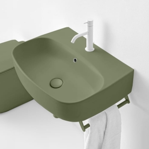 KERASAN NOLITA UMYWALKA PODWIESZANA/ NABLATOWA VERDE MATT 60x45  534111