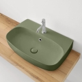 KERASAN NOLITA UMYWALKA PODWIESZANA/ NABLATOWA VERDE MATT 70x45 - YETI GRUPPO WARSZAWA