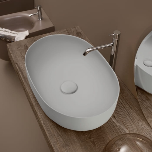 KERASAN NOLITA UMYWALKA NABLATOWA GRIGIO MATT 60x40 - YETI GRUPPO WARSZAWA