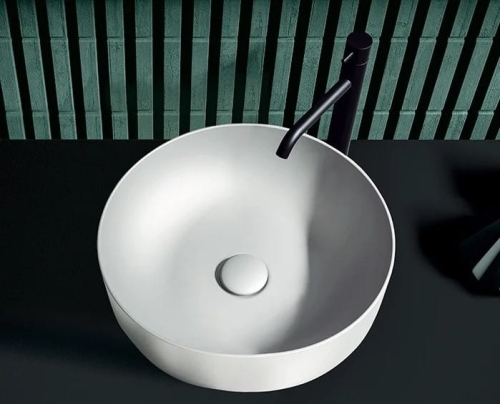 KERASAN NOLITA UMYWALKA NABLATOWA BIANCO MATT Ø40 - YETI GRUPPO WARSZAWA