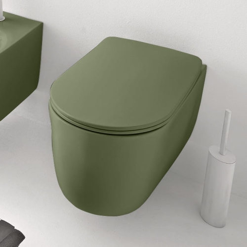 KERASAN NOLITA MISKA PODWIESZANA VERDE MATT 35x55 - YETI GRUPPO WARSZAWA