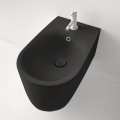 KERASAN NOLITA BIDET PODWIESZANY NERO MATT 35x55 - YETI GRUPPO WARSZAWA