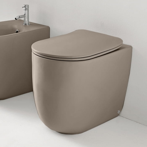 KERASAN NOLITA MISKA WC NORIM STOJĄCA NOCCIOLA MATT 35x55 - YETI GRUPPO WARSZAWA