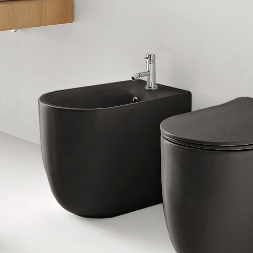 KERASAN NOLITA BIDET STOJĄCY NERO MATT 35x55 532031 - YETI GRUPPO WARSZAWA
