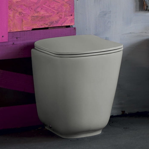 KERASAN TRIBECA MISKA WC STOJĄCA GRIGIO MATT - YETI GRUPPO WARSZAWA