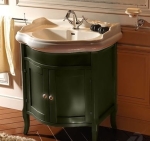 KERASAN RETRO SZAFKA POD UMYWALKĘ DREWNIANA VERDE 73 cm 734952