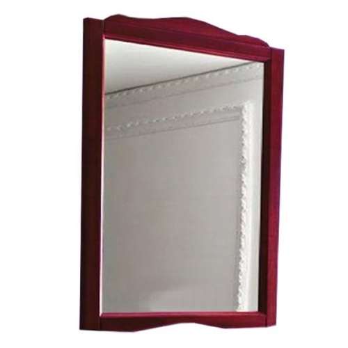 KERASAN RETRO LUSTRO DREWNIANE BORDEAUX 63x116 cm - YETI GRUPPO WARSZAWA