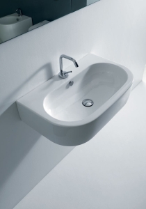 KERASAN FLO UMYWALKA BIAŁA 70x42 315001