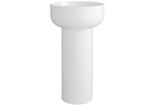 SIMAS BALLOON KOLUMNA OKRĄGŁA DO UMYWALKI BA01 BIAŁA - YETI GRUPPO WARSZAWA