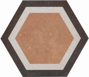 CIR ITALICA TERRA MODERNA ESAGONA DOLCE 24x27,7 1087200 Płytka gresowa