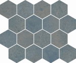 CIR ITALICA MOSAICO ESAGONA TERRA BLU 25x30 1088304 Płytka gresowa
