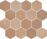 CIR ITALICA MOSAICO ESAGONA TERRA DOLCE 25x30 1087592 Płytka gresowa