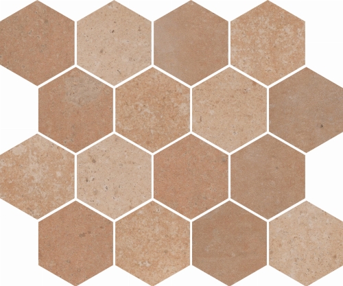 CIR ITALICA MOSAICO ESAGONA TERRA DOLCE 25x30 - YETI GRUPPO WARSZAWA