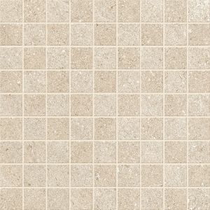 SERENISSIMA ECLETTICA MOSAICO TESSERA BEIGE 30x30 RETT SILK R9 1082436 Płytka gresowa