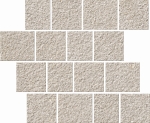 SERENISSIMA ECLETTICA MOSAICO PAVE ARGENTO 30x30 RETT ROCK R11 1081798 Płytka gresowa
