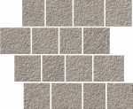 SERENISSIMA ECLETTICA MOSAICO PAVE PIOMBO30x30 RETT ROCK R11 1081801 Płytka gresowa
