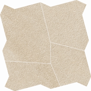 SERENISSIMA ECLETTICA MOSAICO PALLADINA MIX BEIGE 58x58 RETT ROCK R11 1082439 Płytka gresowa