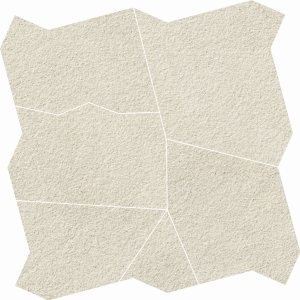 SERENISSIMA ECLETTICA MOSAICO PALLADINA MIX BIANCO 58x58 RETT ROCK R11 1082043 Płytka gresowa