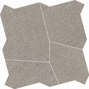 SERENISSIMA ECLETTICA MOSAICO PALLADINA MIX PIOMBO 58x58 RETT ROCK R11 1082045 Płytka gresowa