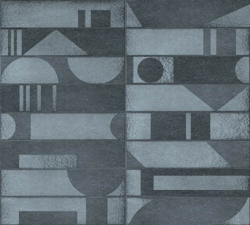CIR PORTA NUOVA BICOCCA PETROLIO MIX 6,5x29 - DEKORY - YETI WARSZAWA