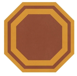 GRAZIA CERAMICHE PITTI OTTAGONA B SENAPE-COTTO 30x30 PIT89B Płytka gresowa