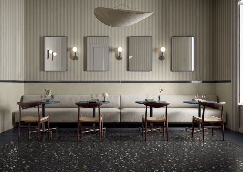 CIR FOREVER COLOR - TERRAZZO BLACK 20x20 - YETI GRUPPO WARSZAWA