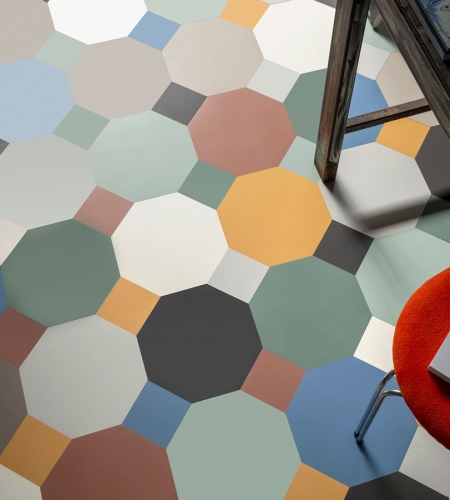 GRAZIA CERAMICHE PITTI TOZZETTO CARBONE 12,2x12,2 - YETI WARSZAWA
